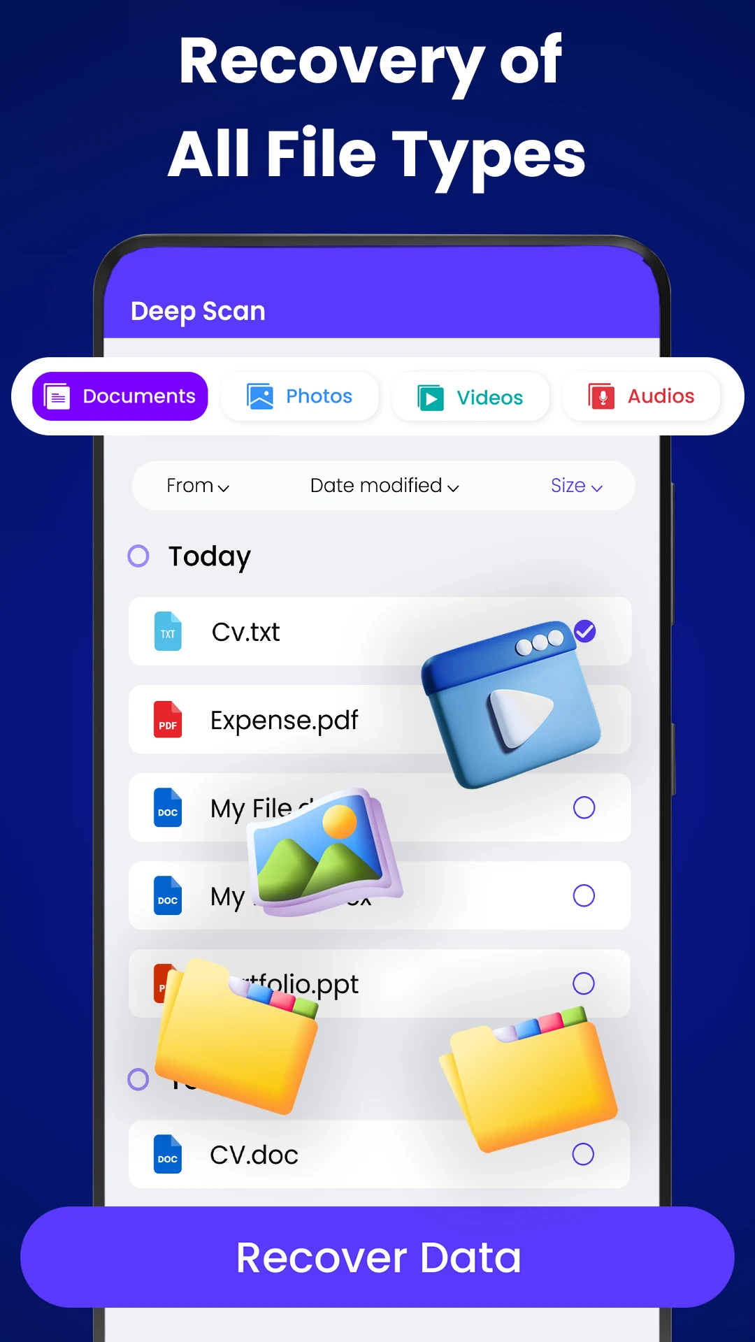 Photo Recovery - File Recovery screenshot